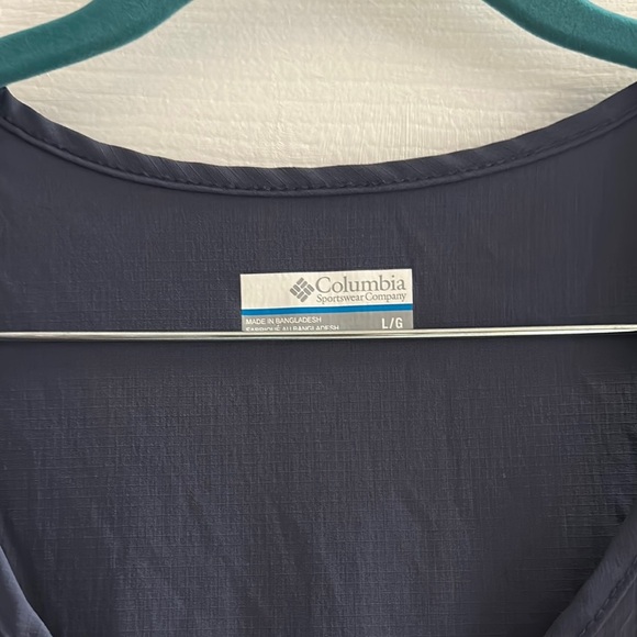 Columbia Nocturnal Blue On The Go Casual Dress Women’s Large Activewear SPF 40 - Picture 3 of 8